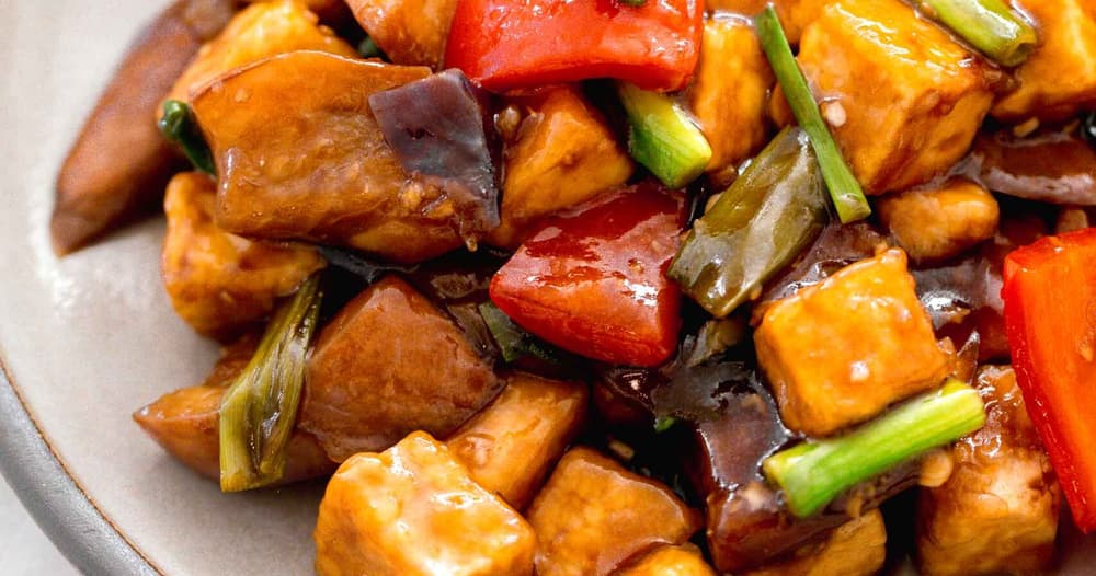 Eggplant Tofu (Panda Express Copycat) Punchfork