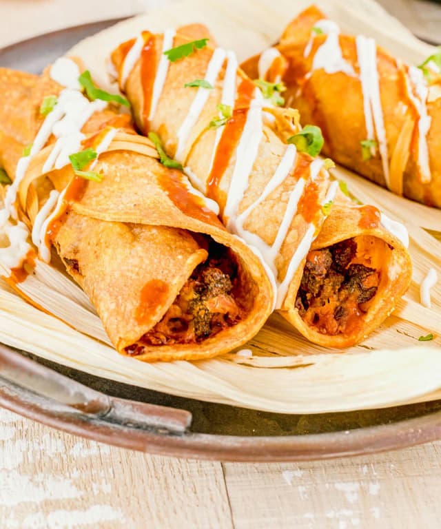 Air Fryer Beef Taquitos Punchfork