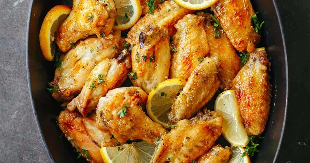 Baked Lemon Pepper Wings Punchfork