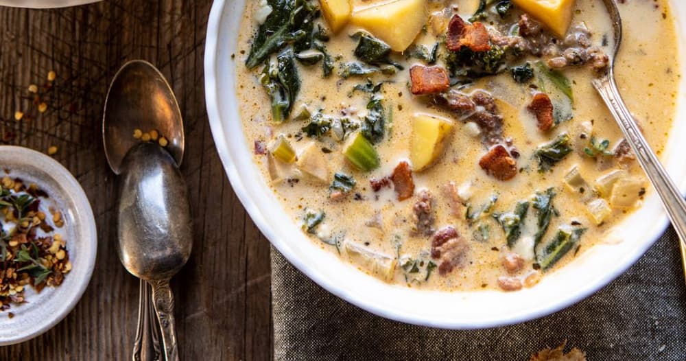 Instant Pot Pesto Zuppa Toscana Punchfork