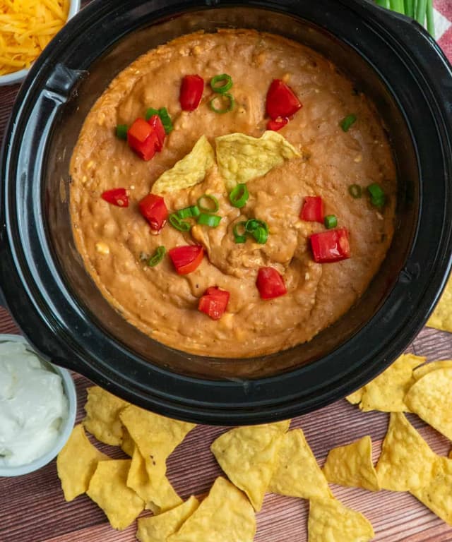 Crock Pot Bean Dip Punchfork