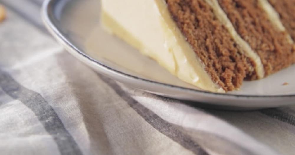 German Chocolate Cake with Butterscotch Frosting Punchfork