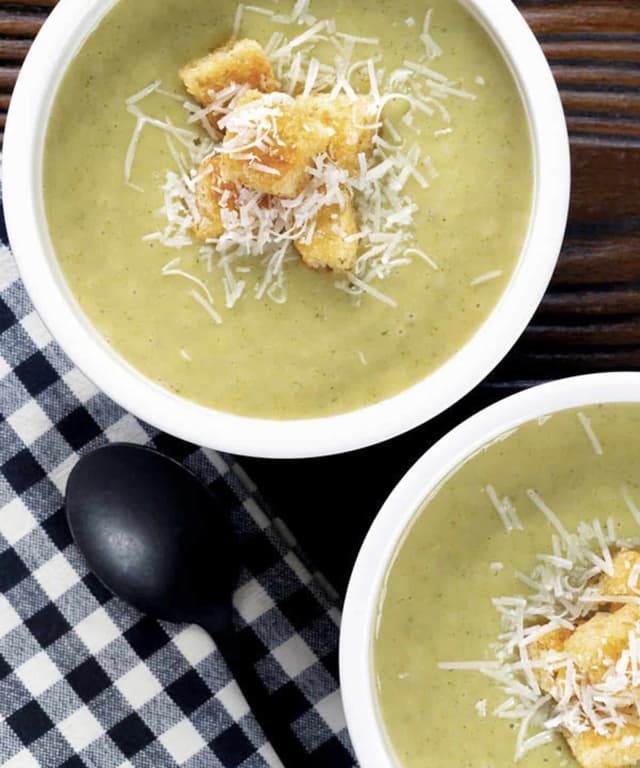 Homemade Creamy Broccoli Soup Punchfork