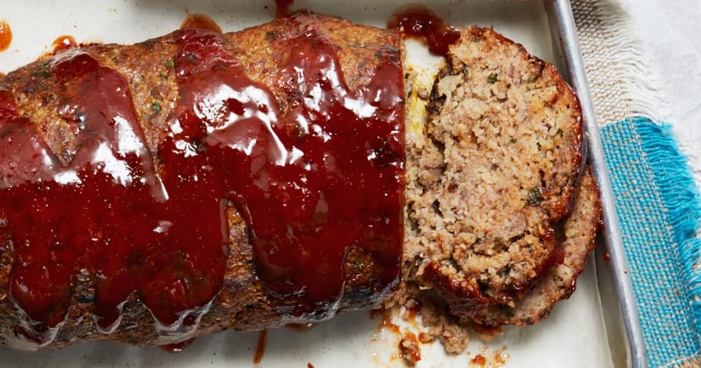 Bulgur Meatloaf with Prunes and Gouda | Punchfork