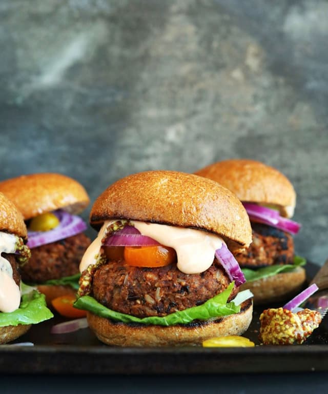 Easy Grillable Veggie Burgers Punchfork