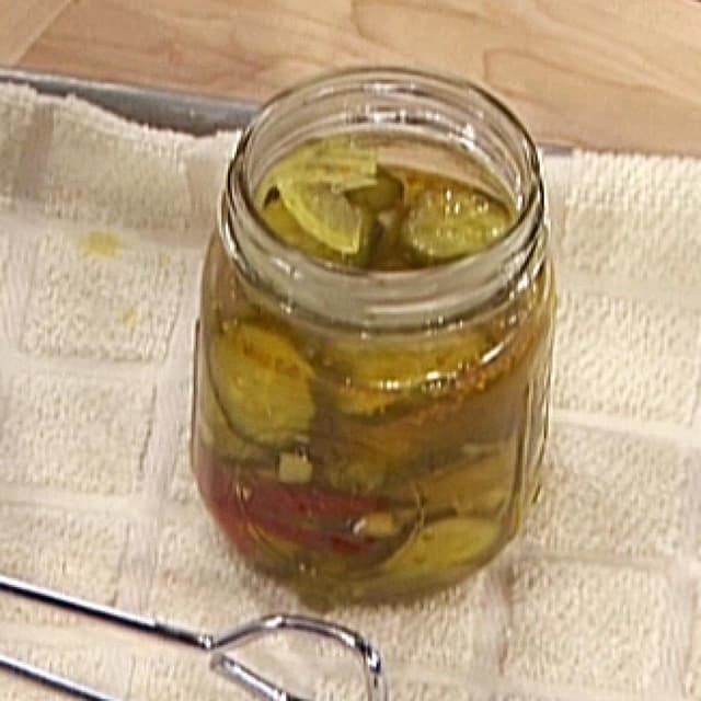 Emeril's Homemade Sweet and Spicy Pickles Punchfork