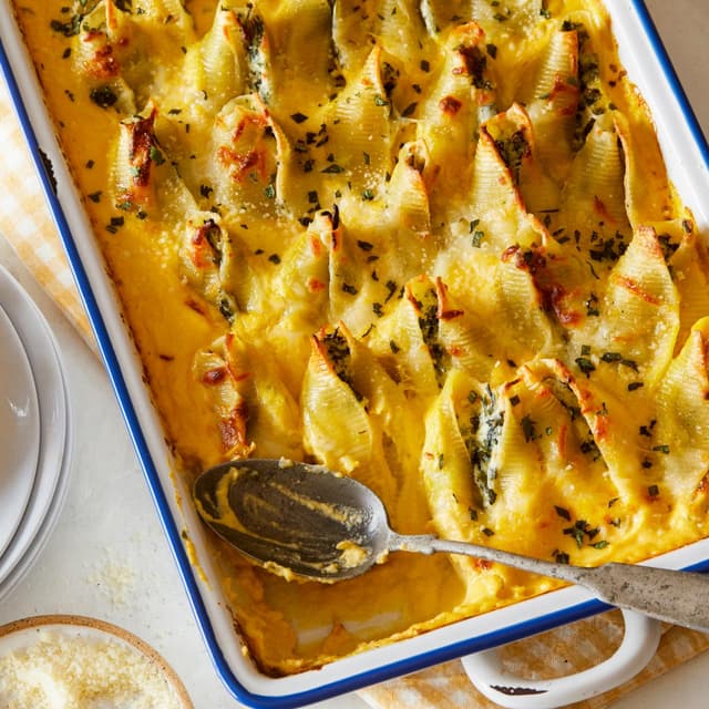 Butternut Squash-Stuffed Shells | Punchfork