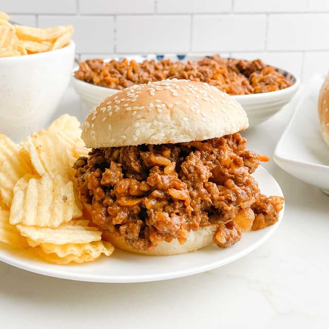 Easy Chicken Gumbo Sloppy Joe | Punchfork