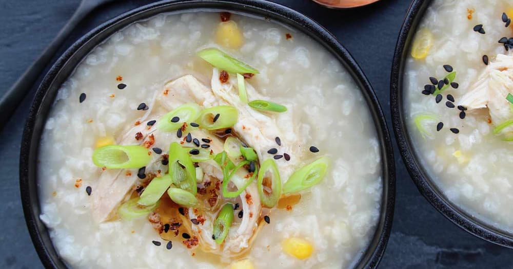 Instant Pot Chicken Congee Punchfork