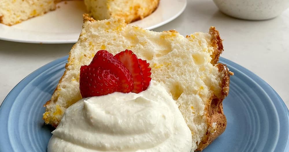 2Ingredient Mandarin Orange Angel Food Cake Punchfork