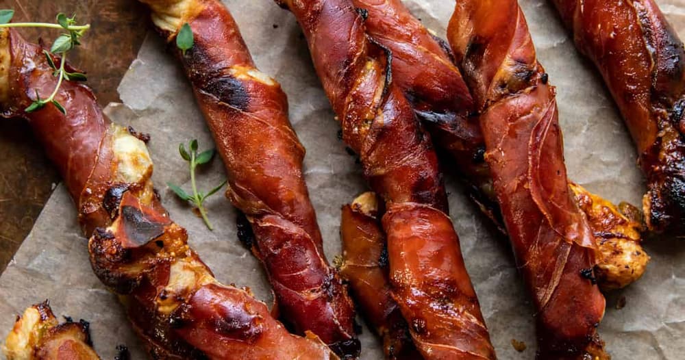 Prosciutto and Cheese Pastry Twist Punchfork