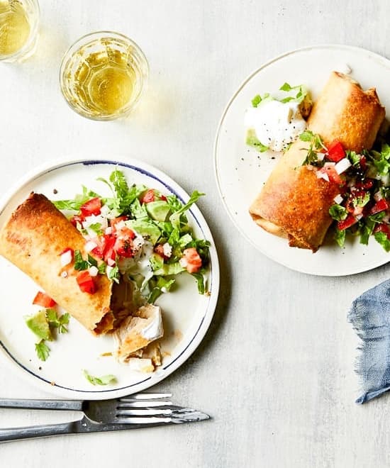 Chicken Chimichangas (Air Fryer or Baked) Punchfork