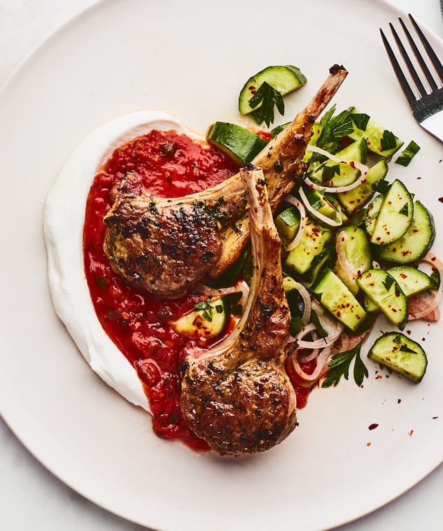 Lamb Chops in Tomato Sauce Punchfork