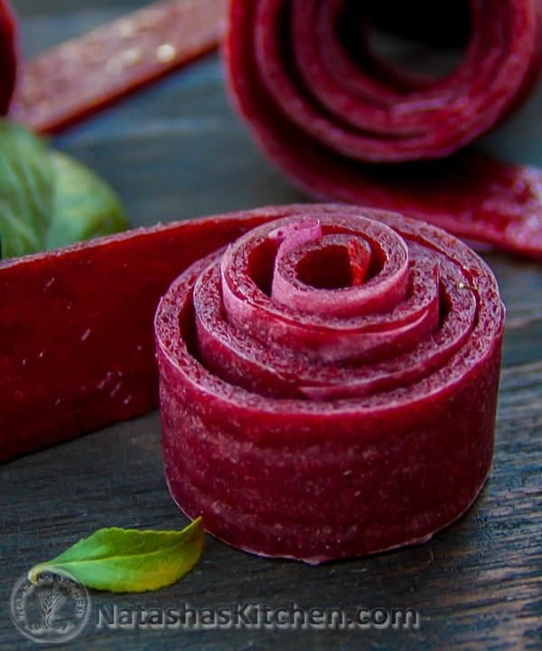 Plum Fruit Leather Punchfork