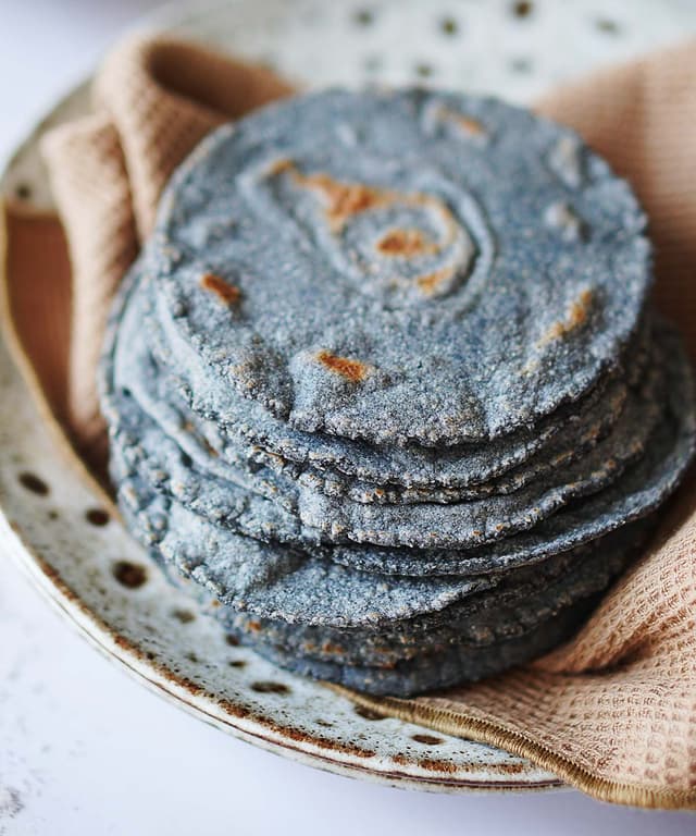 Blue Corn Tortillas Punchfork
