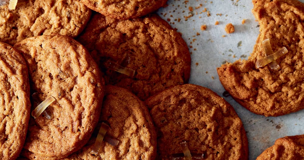 Peanut Butter & Ginger Cookies (PB&Gs) Punchfork
