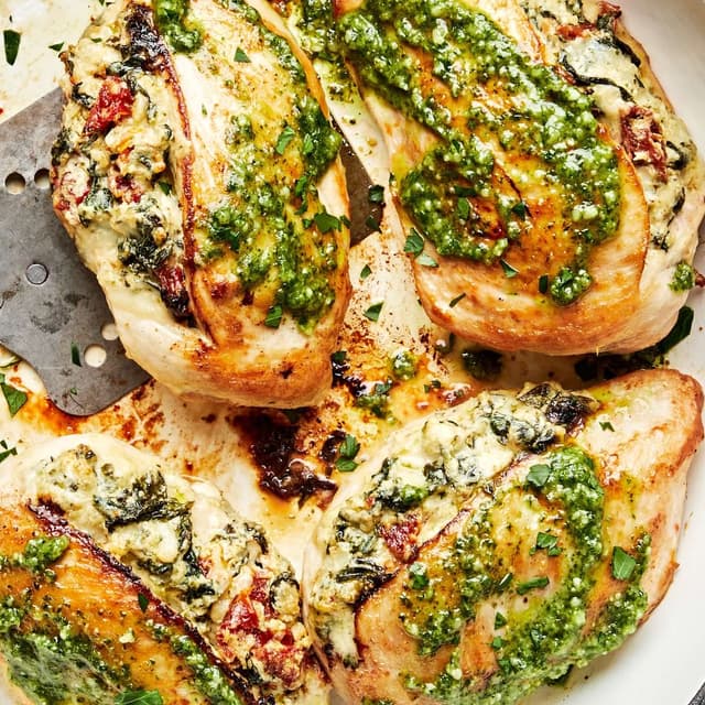 Stuffed Chicken Breast Punchfork