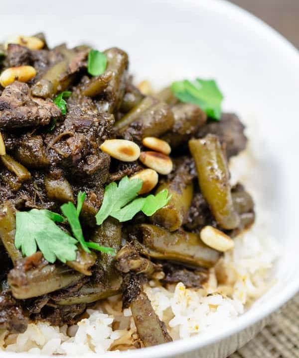 Middle Eastern Beef Stew with Green Beans Punchfork