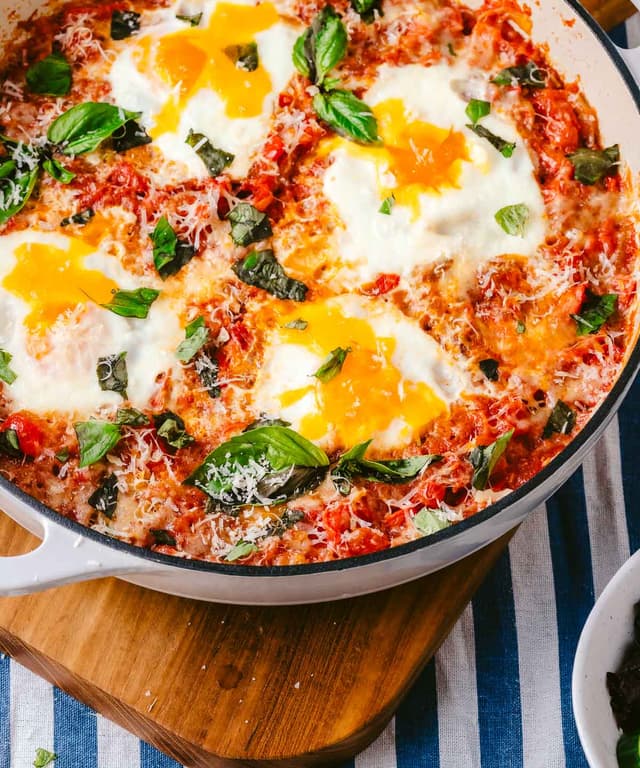Eggs in Purgatory (Uova in Purgatorio) Punchfork