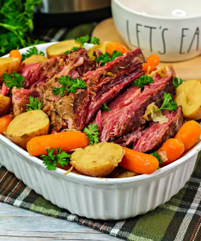 Instant Pot Corned Beef and Cabbage Punchfork