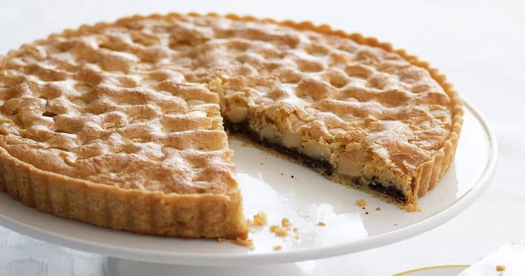 Chocolate-Macadamia Nut Tart | Punchfork