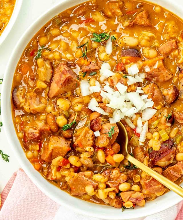 Mom's Pork and Beans Punchfork