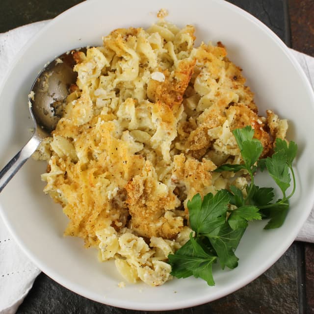 Parmesan Ranch Noodle Kugel Punchfork