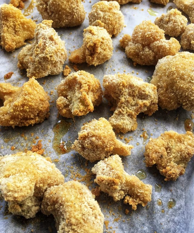 Air Fryer Breaded Cauliflower Punchfork