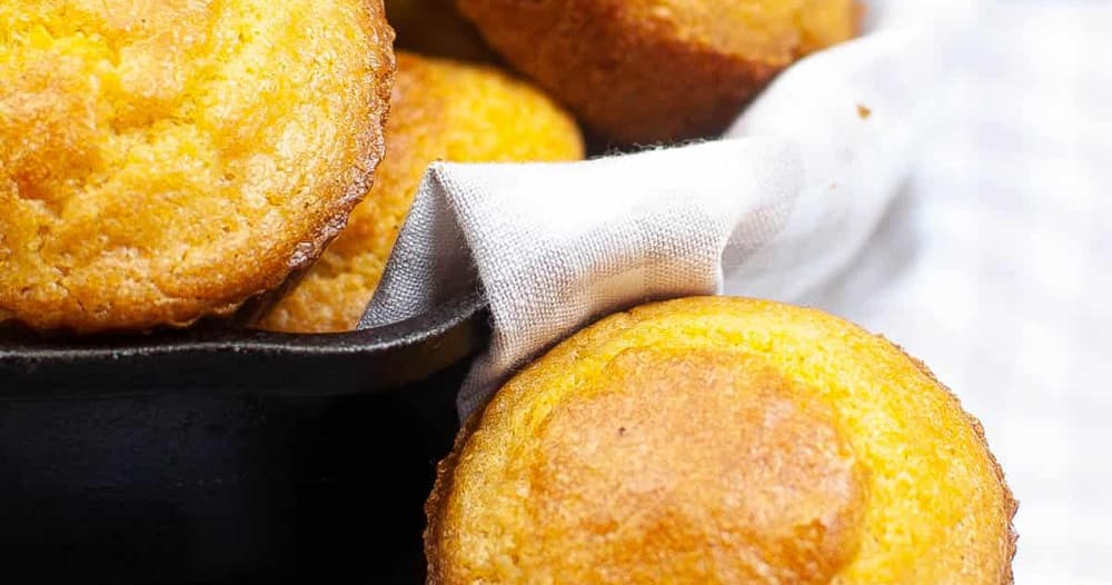 Air Fryer Cornbread Muffins Punchfork