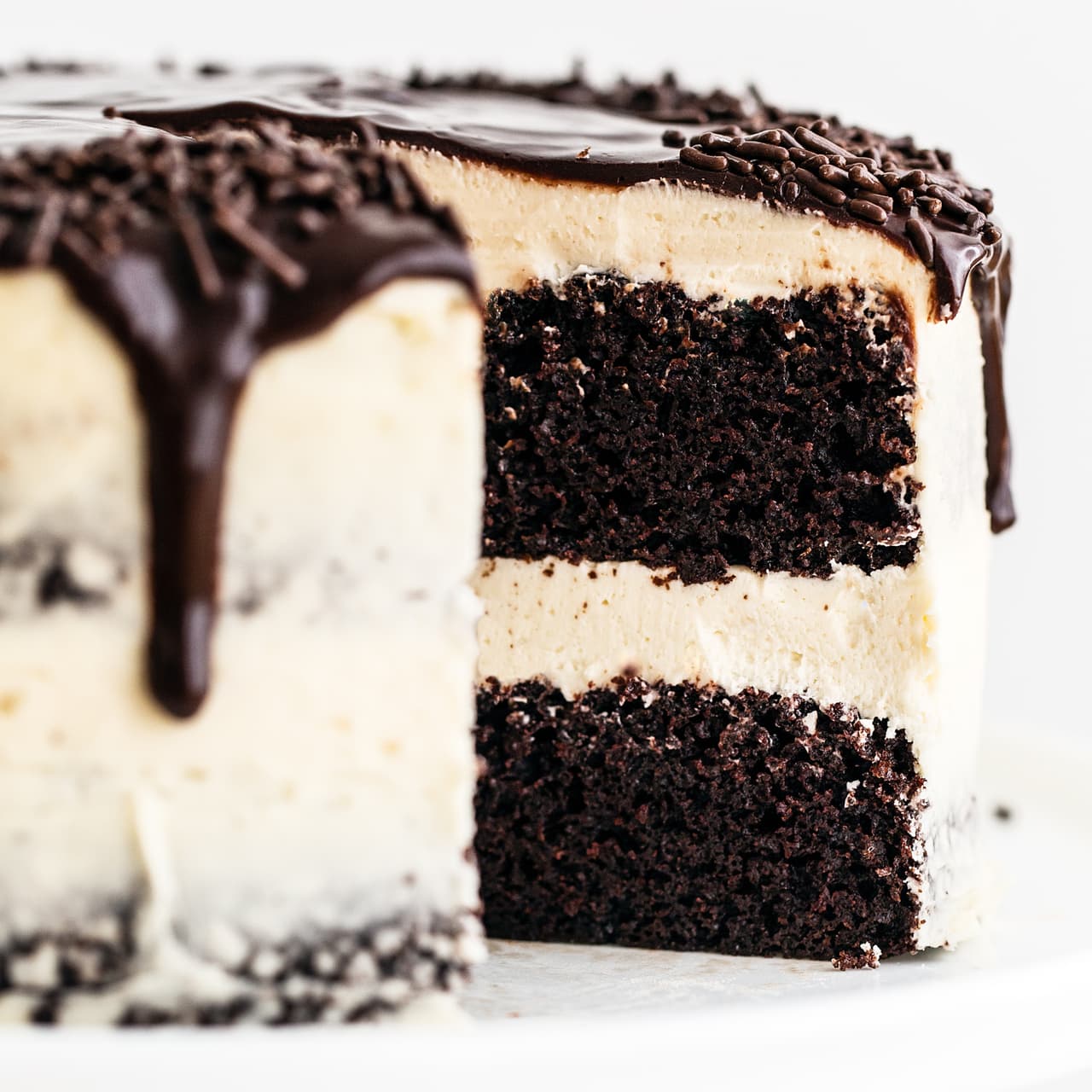 Guinness Chocolate Cake with Irish Buttercream Punchfork