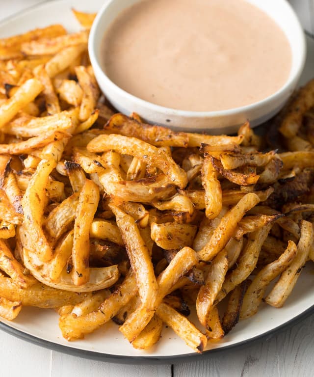 Turnip Fries (Air Fryer or Baked) Punchfork
