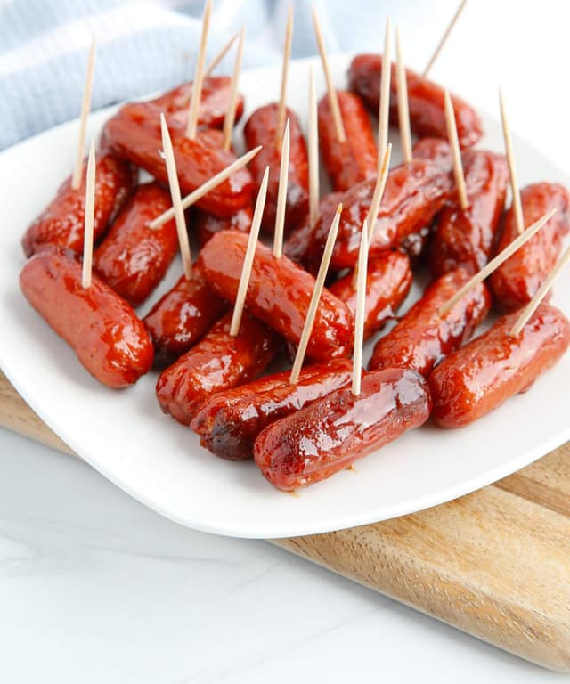 Air Fryer BBQ Little Smokies Punchfork