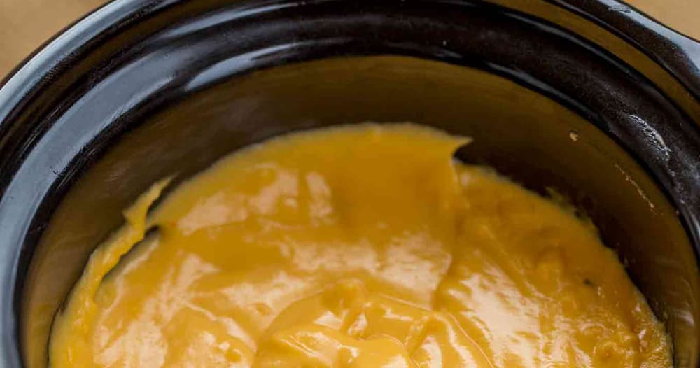 Slow Cooker Nacho Cheese Sauce Punchfork