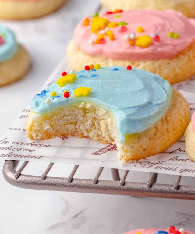 Frosted Sugar Cookies Punchfork