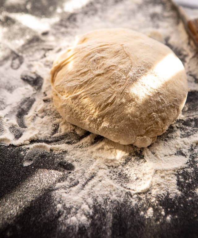 NoKnead Pizza Dough Punchfork