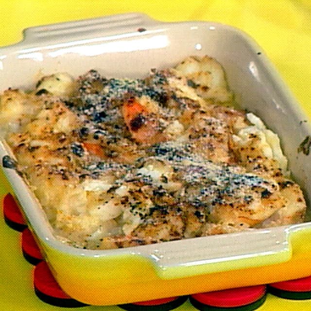 Lobster Tails Thermidor Punchfork