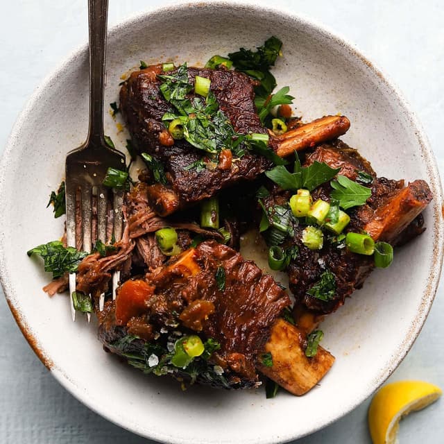 Red Wine Braised Short Ribs | Punchfork