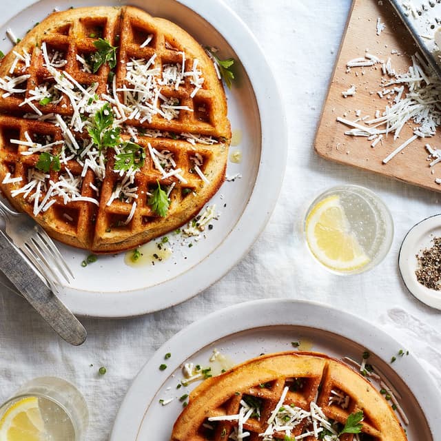 Ultimate Umami Einkorn Waffles Punchfork