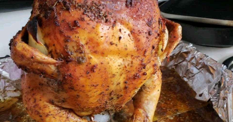 Baked Beer Can Chicken Punchfork