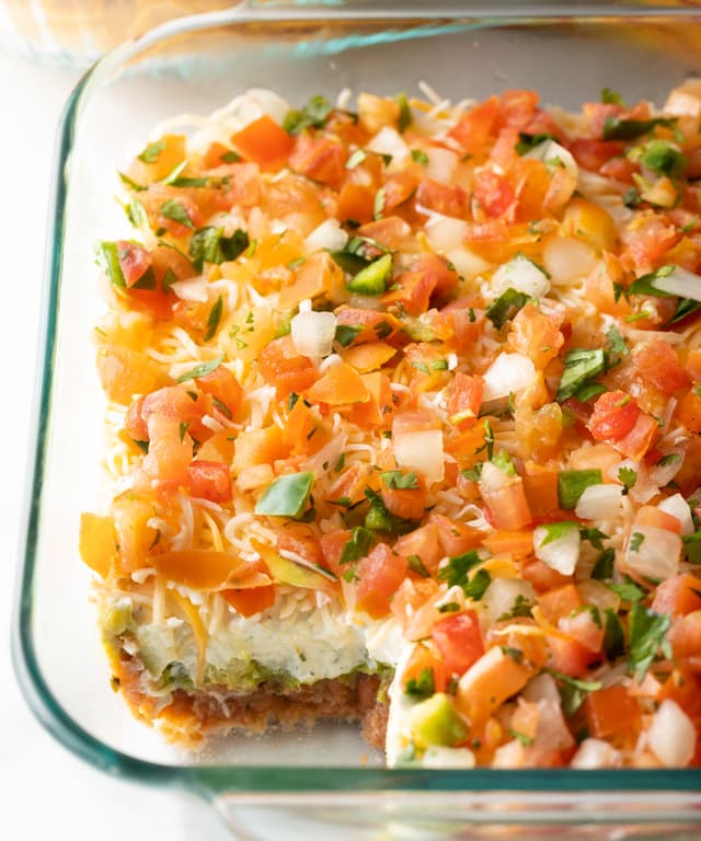 Mexican 5 Layer Bean Dip Punchfork