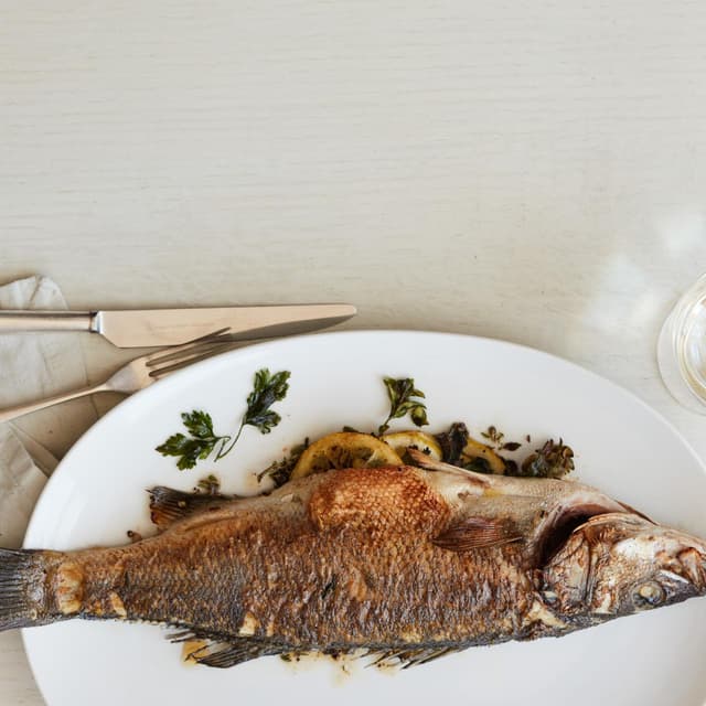 Herb-Stuffed Whole Fish | Punchfork
