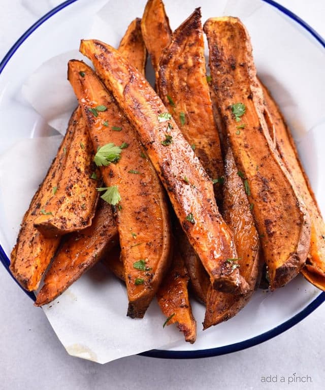 Roasted Sweet Potato Wedges Punchfork