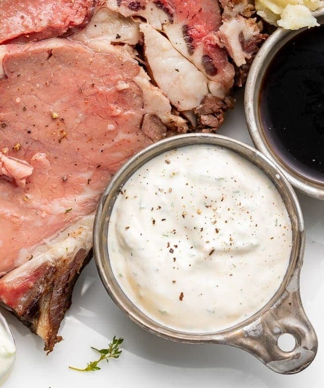 Horseradish Sauce for Prime Rib Punchfork