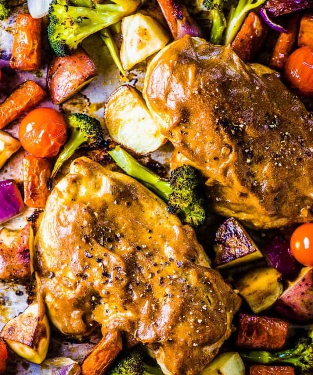 Whole30 Honey Mustard Chicken Punchfork