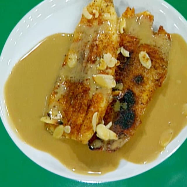 Trout Almondine Punchfork