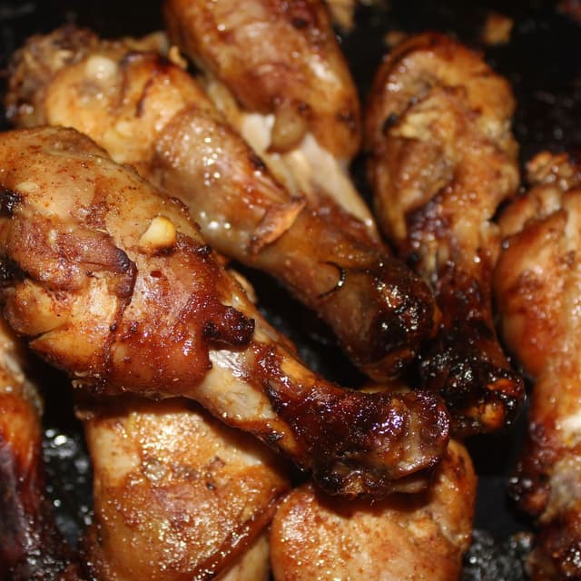 Maple Glazed Chicken Drumsticks Punchfork