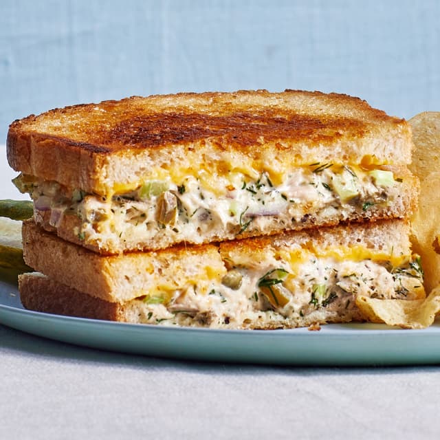 Ultimate Tuna Melt Punchfork