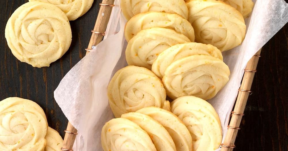 Mimosa Butter Cookies Punchfork