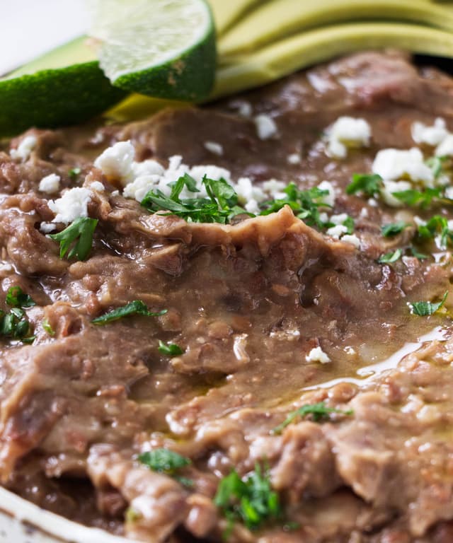 Instant Pot Refried Beans Punchfork