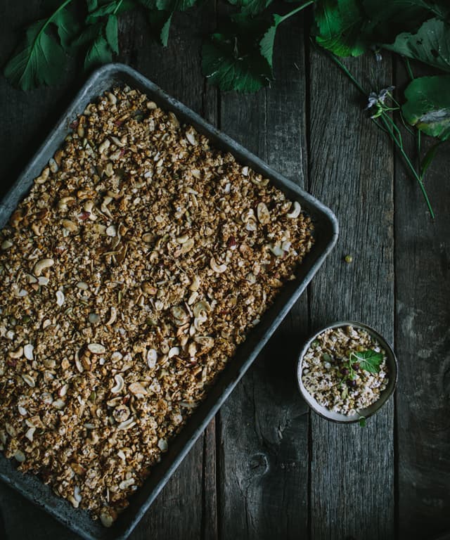 Homemade Vanilla Pepita Granola Punchfork